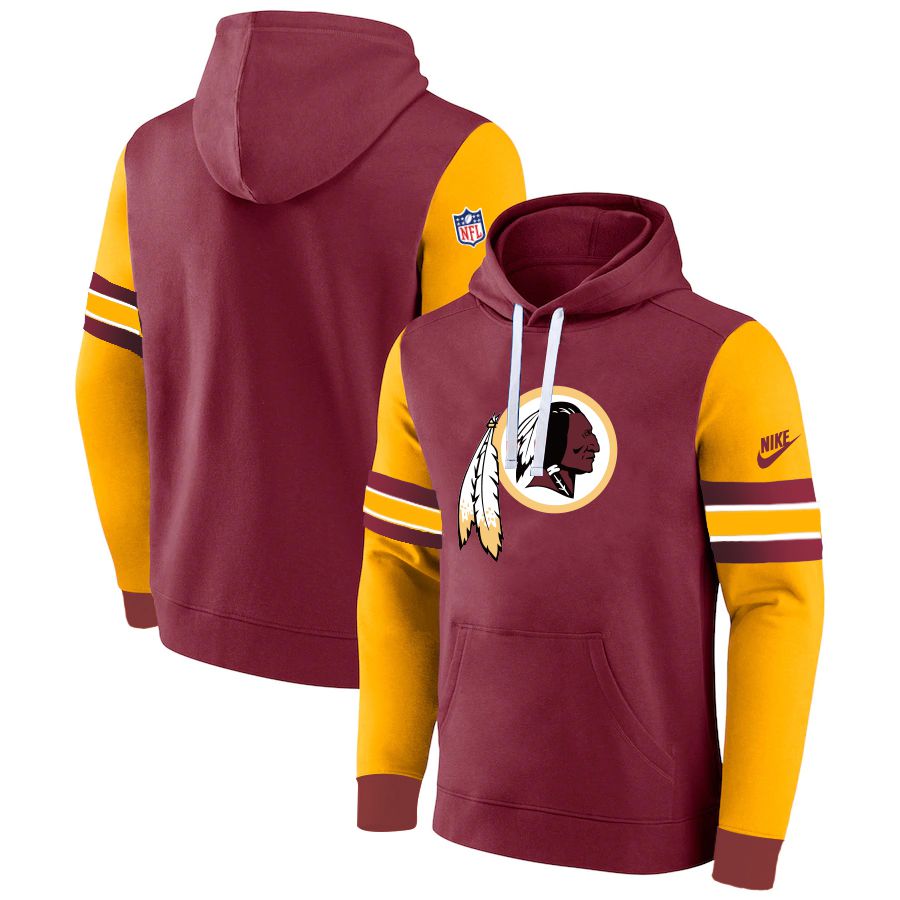 Men 2023 NFL Washington Redskins red Sweatshirt style 1031